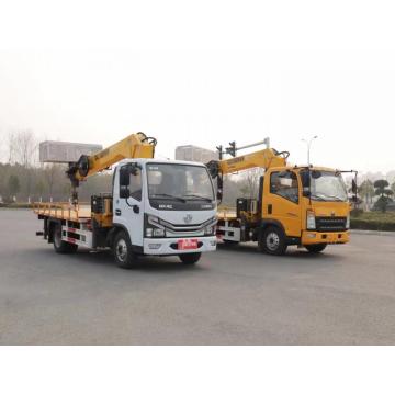 4X2 DongFeng 5 ton telescopic Boom Cranes Truck