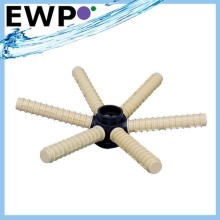 Water distributor/dispenser for 4'' top opening FRP tank