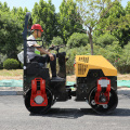 Factory Provisor 1 tonelada doble Drum Full Hidráulico Asphalt Road Roller