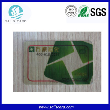 Transparent Smart Card, Contactless RFID Business Card