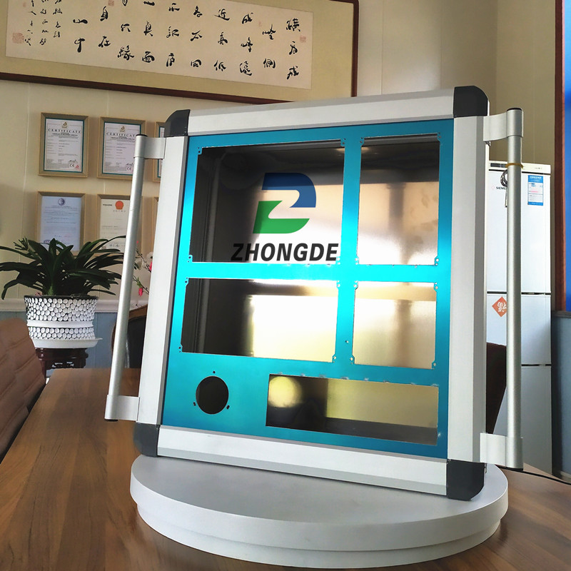 Industrial support arm system modular control box for CNC machine