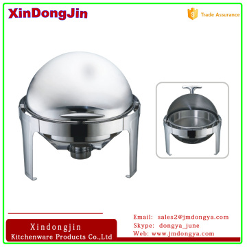 RT06 6L round roll top chafer,buffet chafing dish