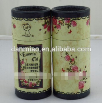 Custom printed paper tube packaging essential oil