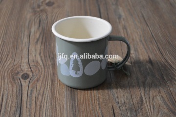 OEM Color Coffee Mug Enamel Mug