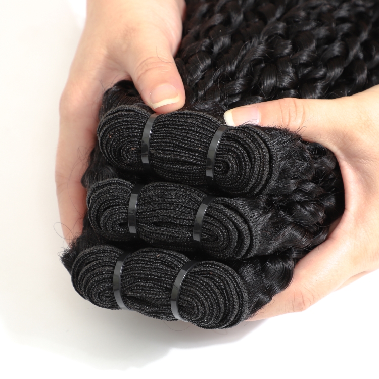 Hot selling 8A grade pixie curl 3 bundles 240g funmi human hair bundle brazilian hair in china