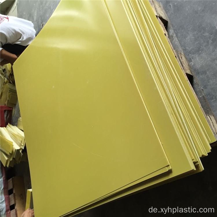 3240 Gelbes Epoxid-Glasharzplattenblatt