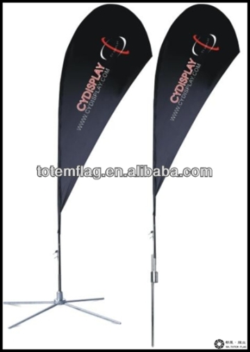 Transfer Printing Beach Flag Teardrop Banner