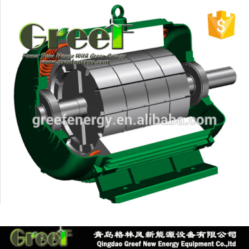 AC Three Phase 600KW alternator , high efficiency permanent magnet generator 600KW