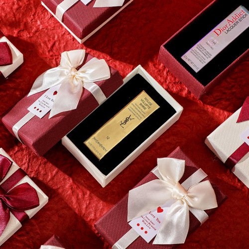 Caja de lápiz labial de embalaje de regalo cosmético personalizado