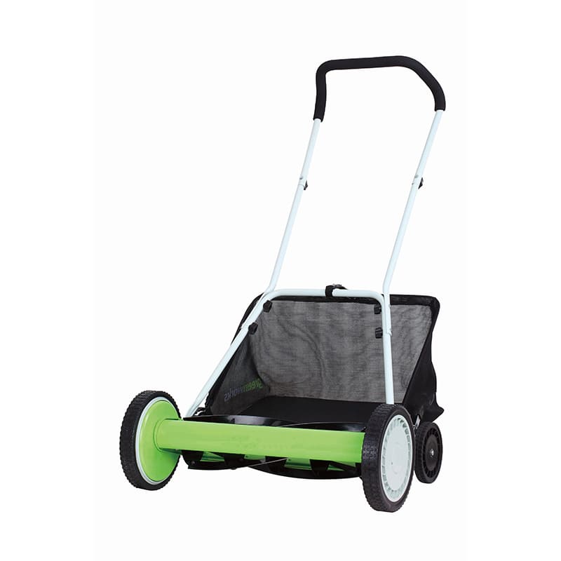 Cortacésped de empuje de cuatro ruedas fácil de usar para jardines