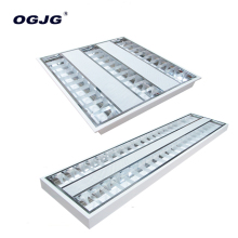 Aluminum Louver Reflector T5 Recessed Office LED Lighting