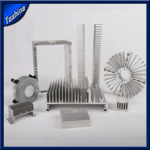 custom aluminum hdd enclosure heat sink extruded profile