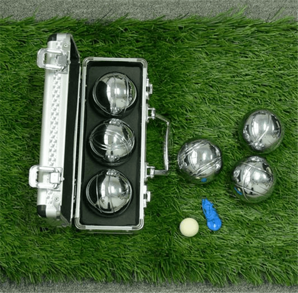 Petanque Metal Balls Bocce Set of 3 Pieces