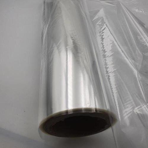 Transparent thermoformed smooth BOPP film