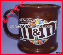 promotional mug,ceramic mug,11oz ceramic mug,peanut m&m mug