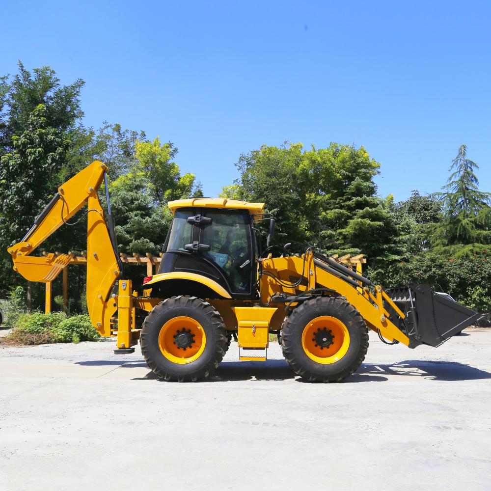 Prix ​​Small Mini Excavator Backhoe chargeur 4x4