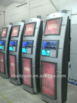 Touch Screen Advertisement Mobile Charging Station
