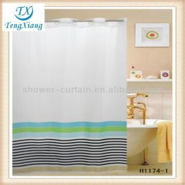 satin andy warhol nautical bathroom shower curtain