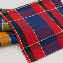 100%Cotton Madras Plaid Fabric Yarn Dyed