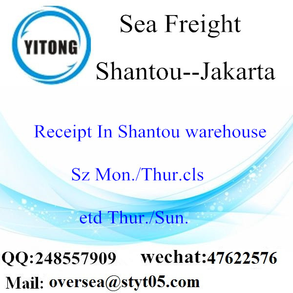 Shantou Port LCL Consolidation To Jakarta