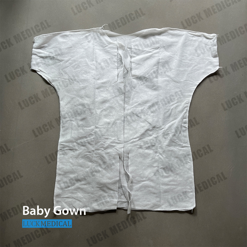 Robe de bébé médical jetable nouveau-né