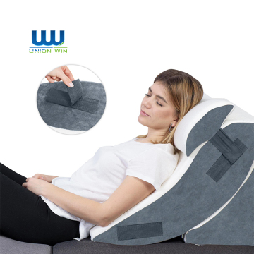 Orthopedic Folding Reading in Bed Pillow - Memory Foam Wedge Reading Pillow Manufacturer