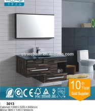 used melamine cabinet bathroom / bathroom sink cabinet / wall corner cabinet in bathroom