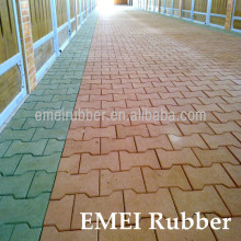 Recycled Rubber Brick Pavers