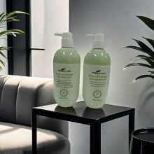 Private Label Organic Biotin Volumizing Thickening Shampoo & Conditioner Set