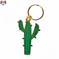 Collections Gift Metal Customized Logo Plant Keychain