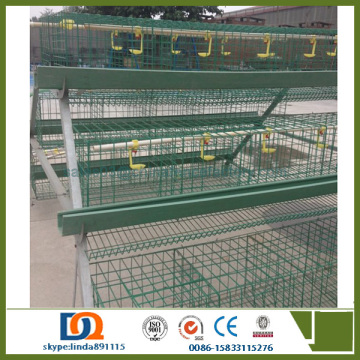 3 layers galvanized chicken cage