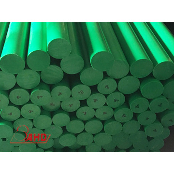 Tige de polyéthylène HDPE de couleur verte à haute densité d&#39;extrusion