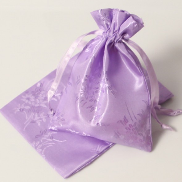 Satin Bag Purple