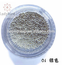 2014 nail decoration /colorful nail art decoration powder nail caviar