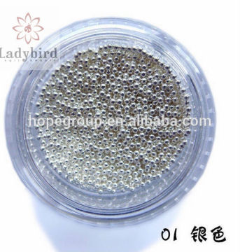 2014 nail decoration /colorful nail art decoration powder nail caviar
