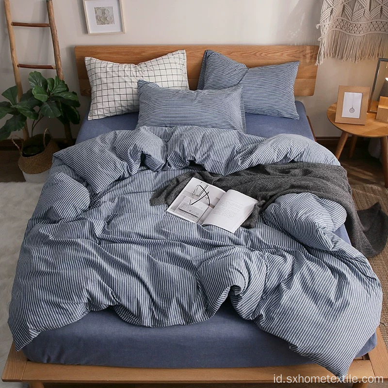 100% polyester set tempat tidur percetakan