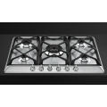 Hob Gas 5 Burner Built-in Stainless Top