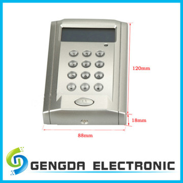 Waterproof International Standard Elegant Access Control Machine