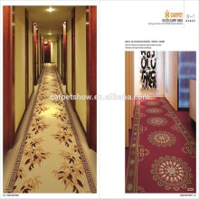 Decoration wilton floral corridor carpet wilton roll carpet