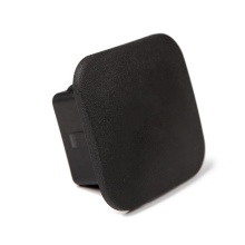 Custom 2-inch Black Rubber Trailer Tow Hitch Cover for Receiver Tube Hitch Plug