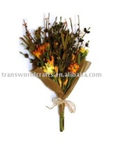 Fall artificial flower bouquet