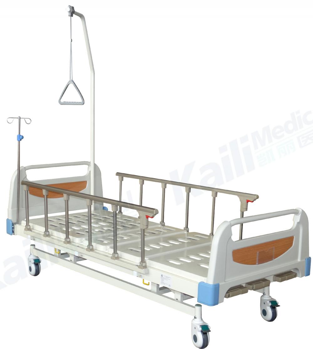 سرير المستشفى اليدوي ثلاث وظائف طبية