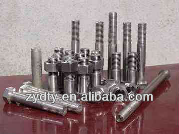 flanged titanium hex head bolts