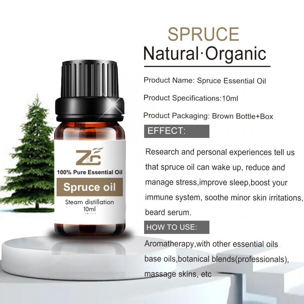 100% Natural and Pure Customized Spruce Essential Oil