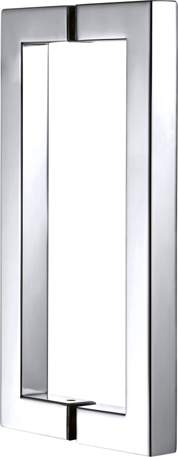 8 inch square shower door handle