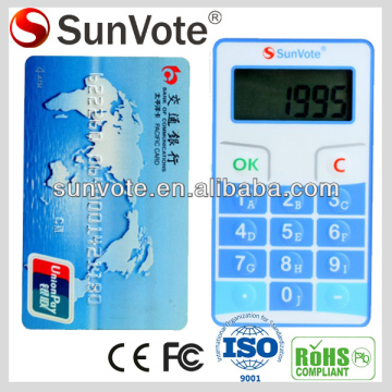 Interactive Audience Response & Voting Systems