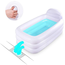 Convenient and quick inflatable tub for adults