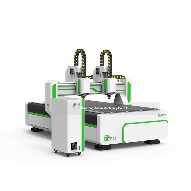 Wood Based Panels Machinery CNC Router 1325 CNC Wood Carving Machine with 2 Spindle