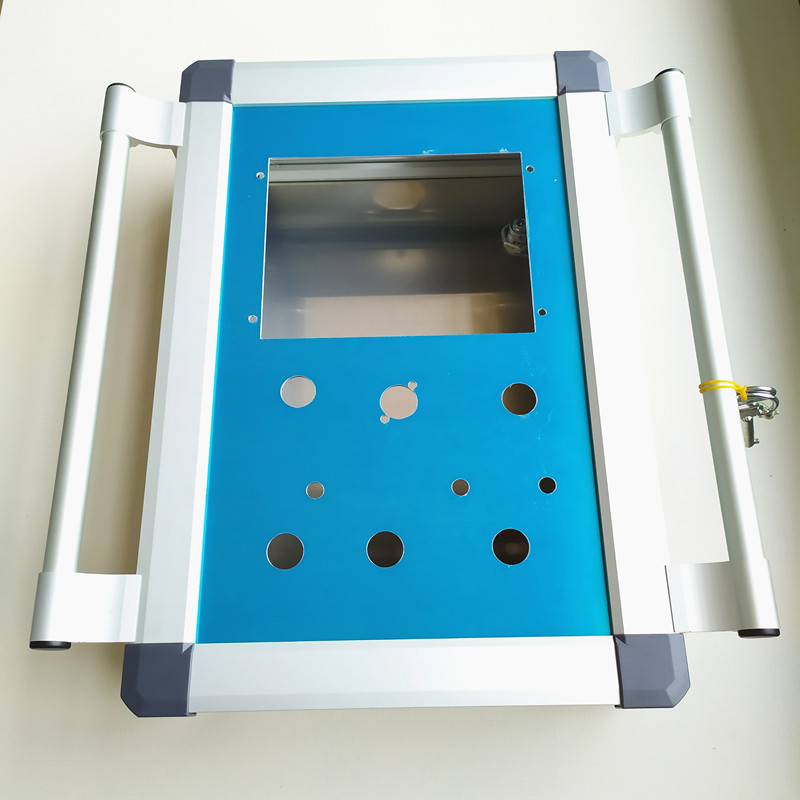 Industrial support arm system modular control box for CNC machine