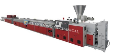 wpc blind window extruder machine